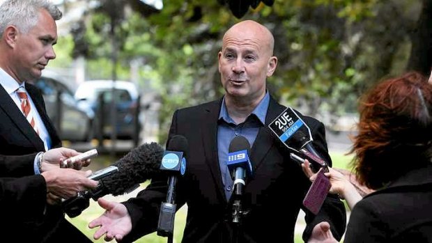 "I stand by everything I have done and the way I behaved": Opposition Leader John Robertson.