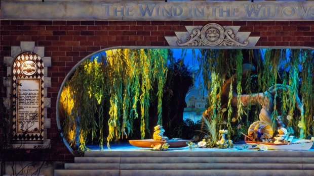 Myer window from 2001 - The Wind in the Willows (based on the Kenneth Grahame story).