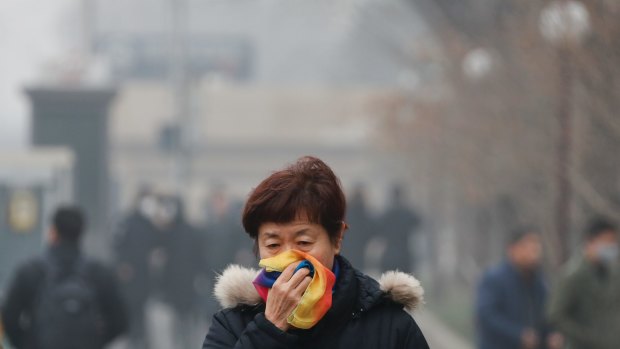 Pollution remains a big problem in Chinese cities.