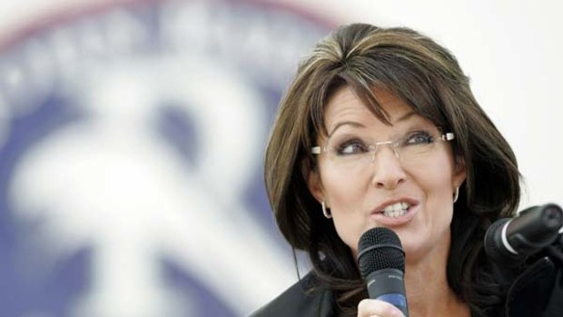 Former vice-presidential candidate Sarah Palin.