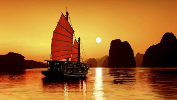 Halong Bay, Vietnam.