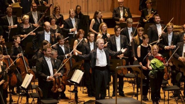 The master: David Robertson leads the Sydney Symphony Orchestra through their Season Opening Gala.