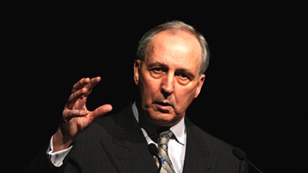 Former Prime Minister Paul Keating has criticised Peter Costello.