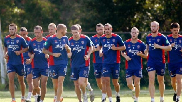 "From the outside they have a great bunch of kids with a lot of talent": Graham Arnold on the Jets squad.