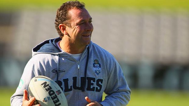 Long-term strategy&#8230; Ricky Stuart has received a ringing endorsement from the Blues’ most successful coach, Phil Gould.
