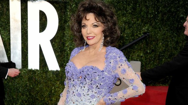 Small screen super-diva: Now 80, Joan Collins has yet to dial down the glamour.