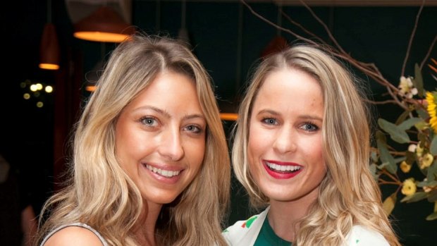 Bianca Martin and Tahli Greenwood at the CLEO Bachelor of the Year scouting event at The Emerson. 
