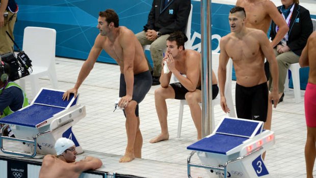 James Magnussen felt added pressure after he and his teammates finished a disappointing fourth in the 4 x 100m freestyle at the London Olympics.