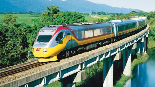 A 200 metre-long tilt train derailed in 2011 on a trip between Townsville and Cairns.