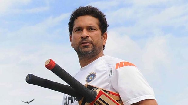 Have bats will travel: Sachin Tendulkar has given no indication of when he will retire.