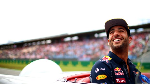 Daniel Ricciardo: "I've got a good spring in my step, that's for sure."