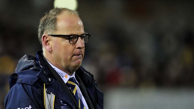 Gone: Jake White was shocked the Brumbies by quitting the club.