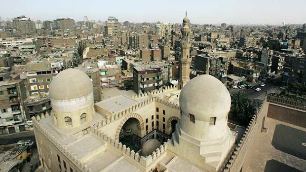 The City of the Dead ... more than four million people live among the tombs  in Cairo's massive cemetery.