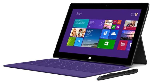 Microsoft Surface Pro 2 with Surface Pro Pen.