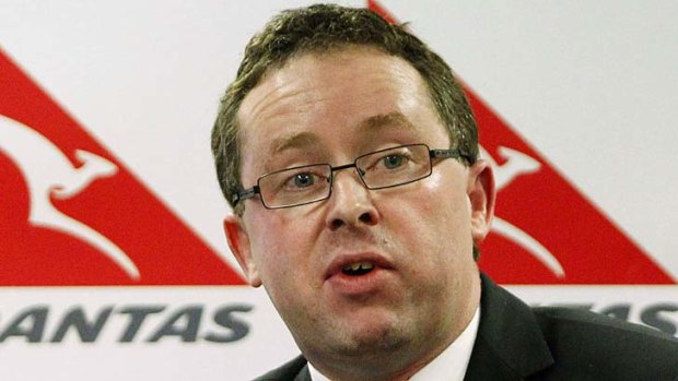 Alan Joyce ... the Qantas CEO has presided over a billion-dollar wipe-out.