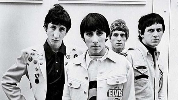 The younger years ... The Who's Pete Townsend, Keith Moon, Roger Daltry and John Entwhistle.
