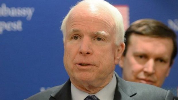 John McCain opposes Iran's choice of a UN representative.