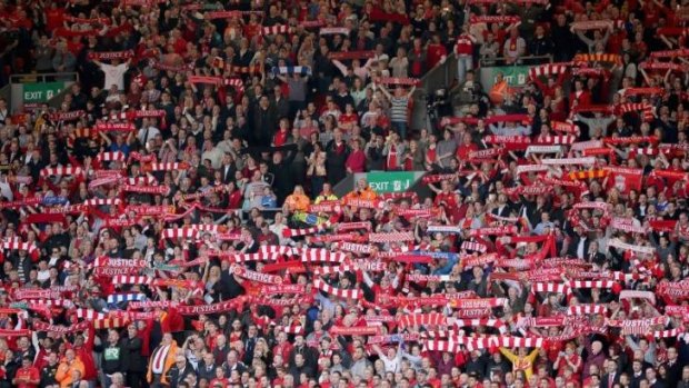 High hopes: Liverpool fans hope their side will break their long League title drought.