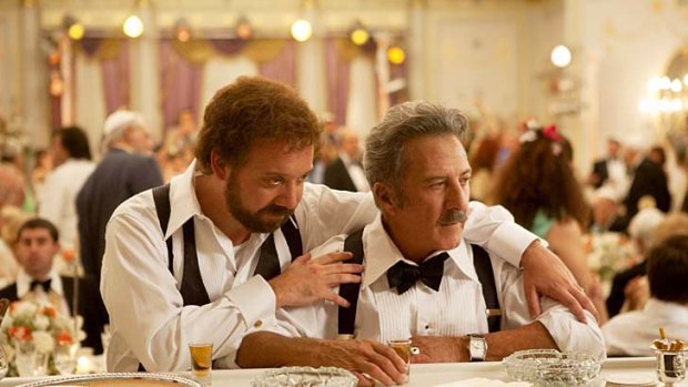 Perfectly cast  ... Paul Giammatti and Dustin Hoffman.