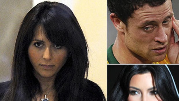 Vanessa Perroncel, left, wants former partner Wayne Bridge to pay her more money to support their son. Kim Kardashian, inset bottom, has been linked to the Premier League star.