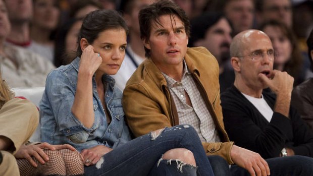 All over ... Katie Holmes and Tom Cruise have come to a settlement.
