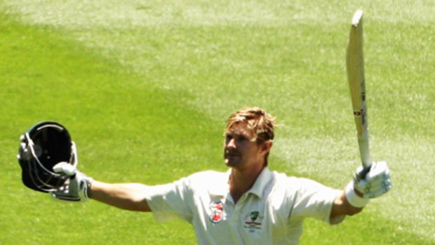 Shane Watson has made only two Test centuries.
