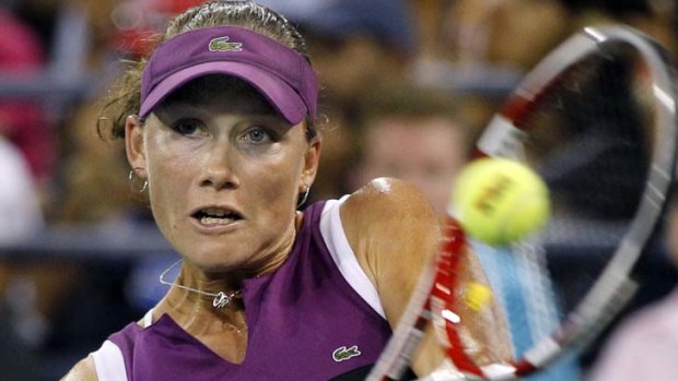 Resurgent &#8230; Samantha Stosur has made the semis of the US Open.