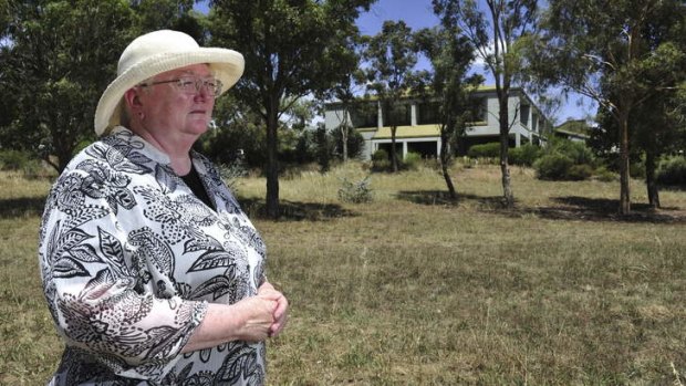 Jan Huggett represents unit owners who are objecting to a five-storey development in Thynne Street, Bruce.