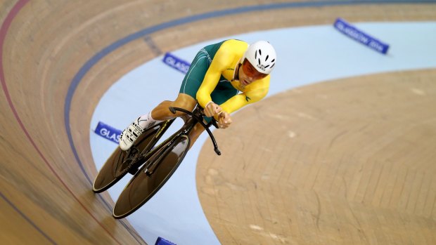 Powerhouse performance ... Jack Bobridge of Australia in action during the Men's 4000m Individual Pursuit Final at the Sir Chris Hoy Velodrome.