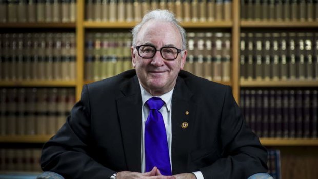 ACT Supreme Court Chief Justice Terence Higgins.