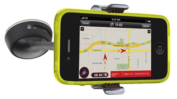 Belkin's Window Mount for iPhone and iPod, $39.95.