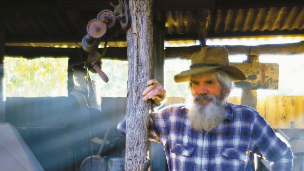 Mad Mick at Boomerang Cafe, Barcaldine.