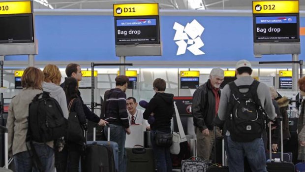 Concerned about people abusing their visas, the UK Border Agency has issued special six-month visas that bar visiting Olympic athletes, coaches and officials from forming civil partnerships or marriages, as well as prohibiting them from apply for visas to study in Britain. A temporary terminal is being built at Heathrow to cope with the additional influx of visitors during this time.