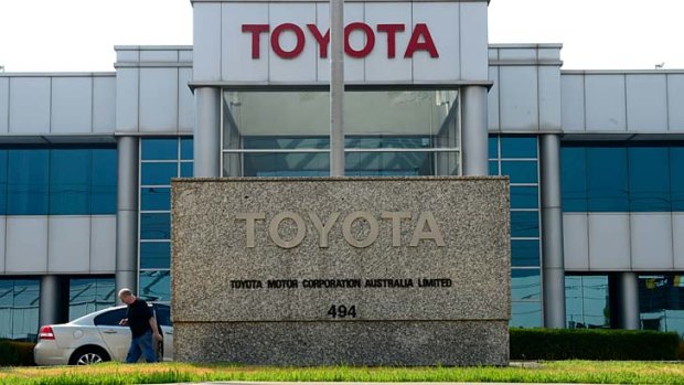 The Toyota plant at Altona is 68 hectares.