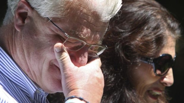James Foley's parents, John and Diane Foley, address the media after the death of their son.