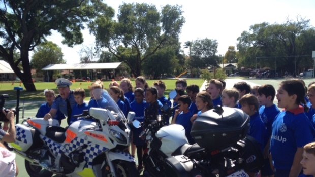 Police enlist WA children in a bid to prevent road deaths this Easter