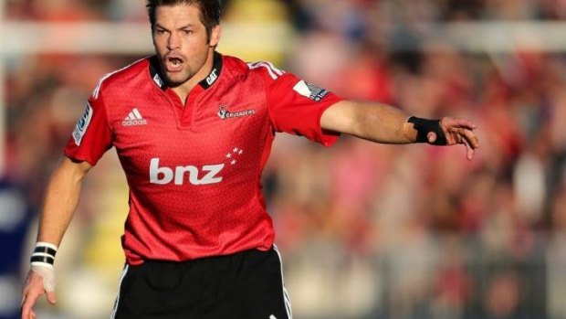 Sidelined: Richie McCaw.