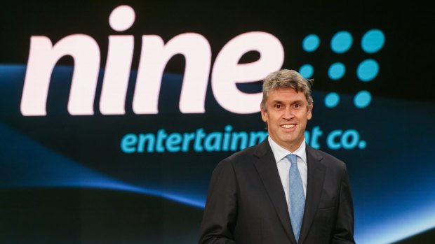 "I wouldn't on my watch say we'd ever give up on sports rights": Nine Entertainment chief executive David Gyngell.