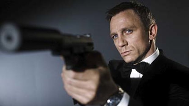 Daniel Craig as James Bond in <i>Quantum of Solace</i>.