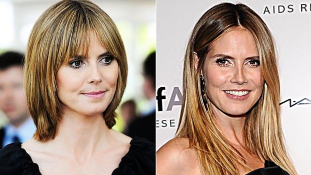 Heidi Klum crops her locks