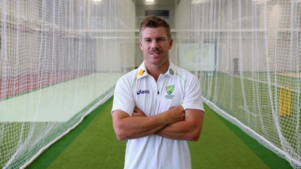 Winning the mind games: David Warner says sessions with a sports psychologist have him in a good headspace ahead of the Ashes.