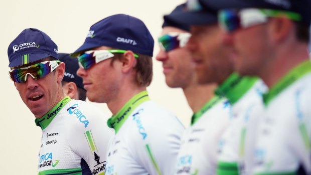 Canberra's Mathew Hayman says Orica-Scott will challenge for the Tour de France crown.
