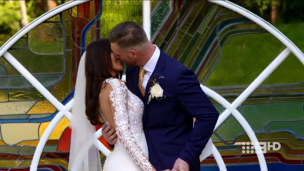 There was plenty of kissing on MAFS.