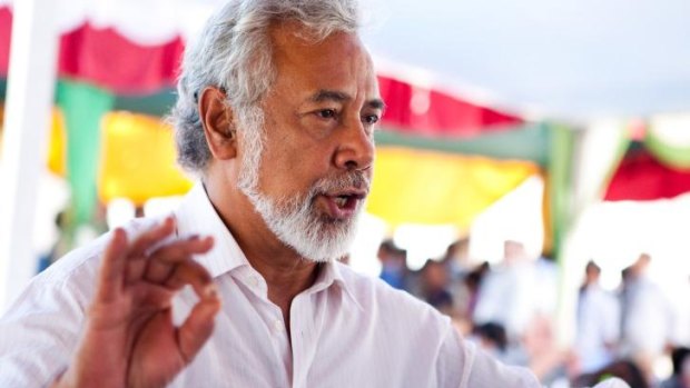 Generational change: East Timor's Prime Minister Xanana Gusmao has announced his intention to retire from the post this year.