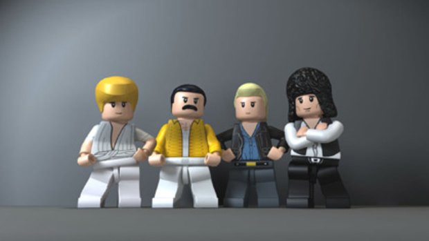 The upcoming release LEGO® Rock Band™ will feature former Queen frontman Freddie Mercury.