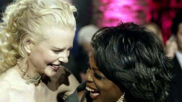 Nicole Kidman, left, and Oprah Winfrey in 2004.