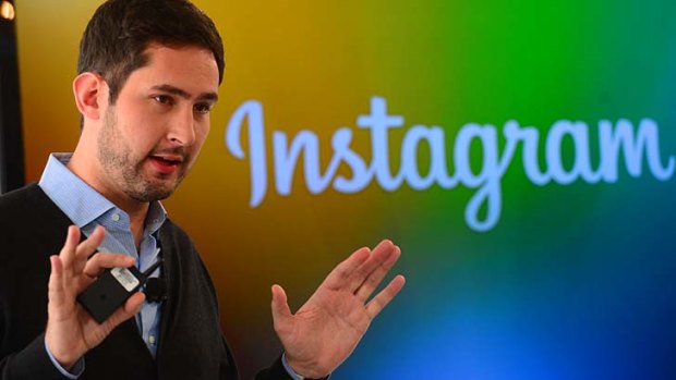 Instagram co-founder Kevin Systrom unveils Instagram Direct.