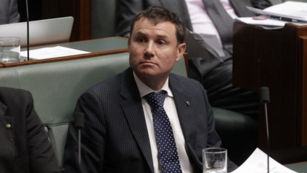 Not with 'Team Australia': Liberal MP Andrew Laming.