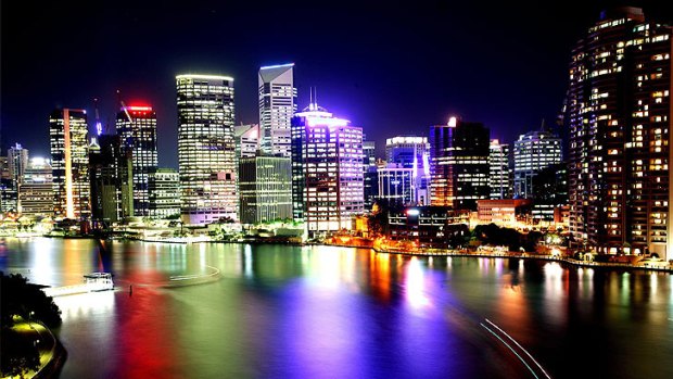 At peak times, energy consumption in Brisbane's CBD rivals that of the entire Sunshine Coast.