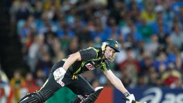 Playing every game like it's his last &#8230; David Hussey says representing Australia in the 2015 World Cup is realistic. He also wants a Test berth.